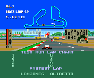 F1 Triple Battle (Japan) Screenshot 1